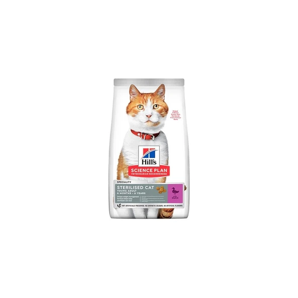 Young Sterilised Ördekli Kısırlaştırılmış Kedi Maması 8 kg (+2 kg Hediyeli) ürün görseli 1