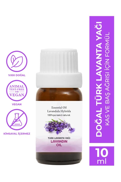 PROCLİS Türk Lavanta Yağı,%100 Doğal Bitkisel Uçucu Yağ, Lavandin Oil 10 ml Sprey Başlıklı ürün görseli 1