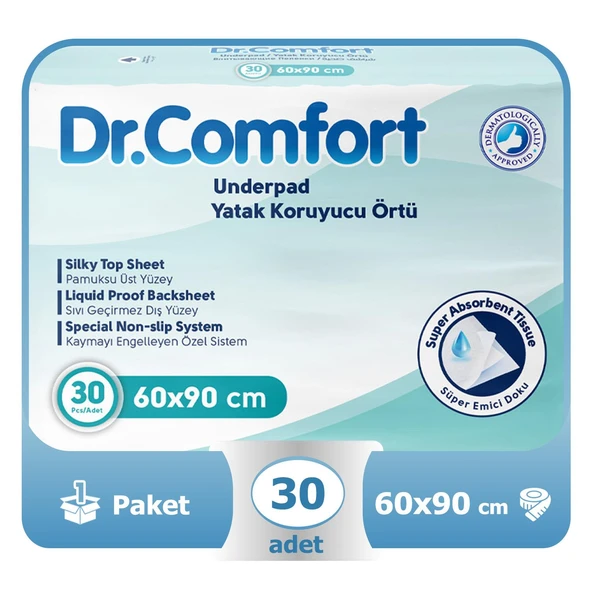 Dr.Comfort 60x90 30'lu Yatak Koruyucu Örtü ürün görseli 1