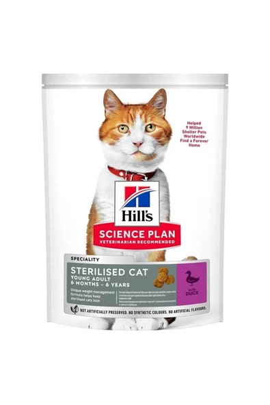 Sterilised Kısırlaştırılmış Ördekli Kedi Maması 10 Kg ürün görseli 1