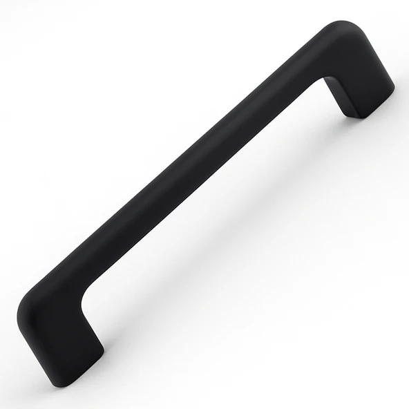 Ilıca Mat Siyah Metal Kulp 224 mm 22.4 cm Mobilya Çekmece Mutfak Dolabı Dolap Kulpları Kulbu Kulpu ürün görseli 1