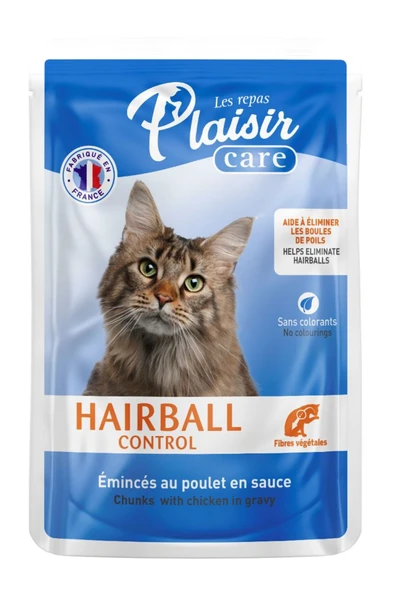 Plaisir Care Hairball Tavuklu Pouch Malt Özellikli Kedi Konservesi 85 gr ürün görseli 1