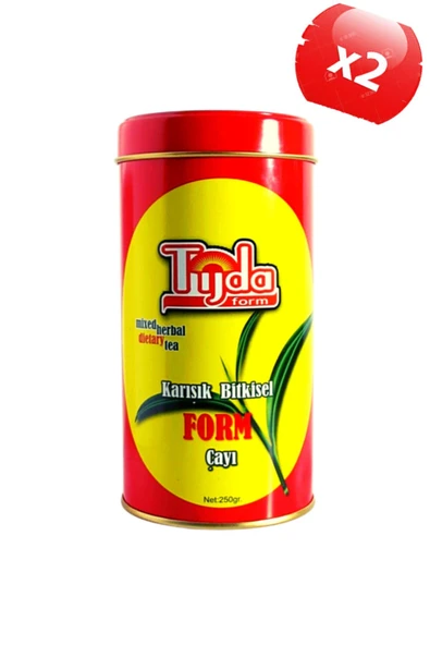 TİJDA Form Çay 2'li Paket ( Detoks Çayı ) ürün görseli 1