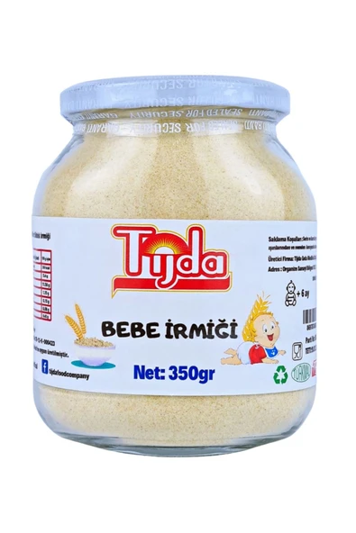 TİJDA Bebek Irmiği (İNCE İRMİK) 350 gr ürün görseli 1