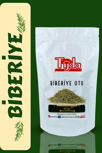 TİJDA Biberiye Otu ( Biberiye Çayı ) 40 Gr (salvia Rosmarinus) ürün görseli 1