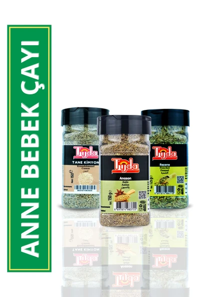 TİJDA Anne, Bebek Çayı Rezene, Kimyon, Anason ürün görseli 1