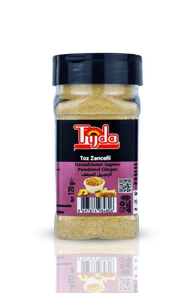 TİJDA Zencefil (öğütülmüş) 120 Gr ürün görseli 1
