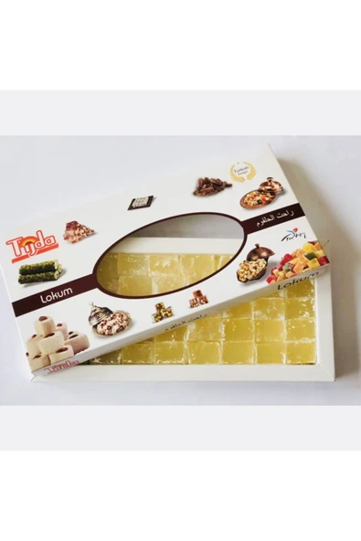 TİJDA Sade Lokum 1000 gr ürün görseli 1