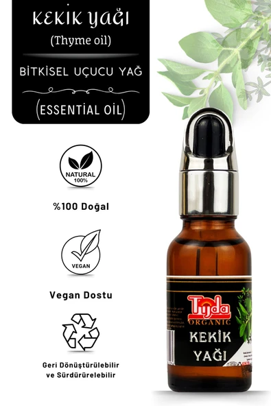 TİJDA Kekik Yağı 20 ml (THYME OİL) ürün görseli 1