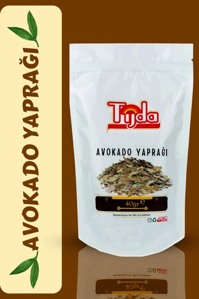 TİJDA Avokado Yaprağı 40 Gr (Persea americana) ürün görseli 1