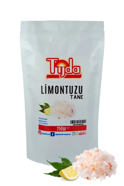 TİJDA Limon Tuzu Parça 250 gr ürün görseli 1
