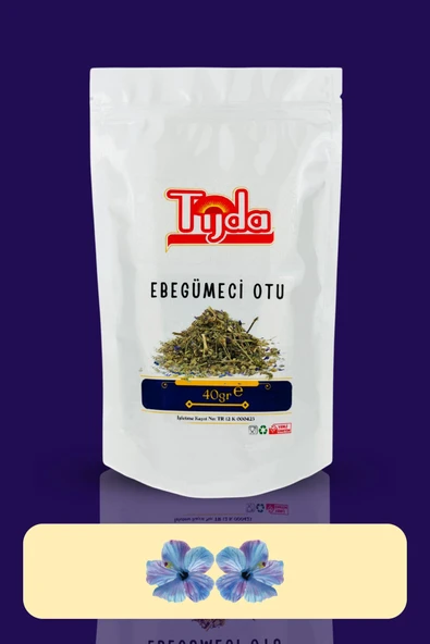 TİJDA Ebegümeci 40 Gr (Malva sylvestris) - Resim 2