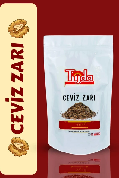 TİJDA Ceviz Zarı 50 Gr (Juglans regia L.) ürün görseli 1
