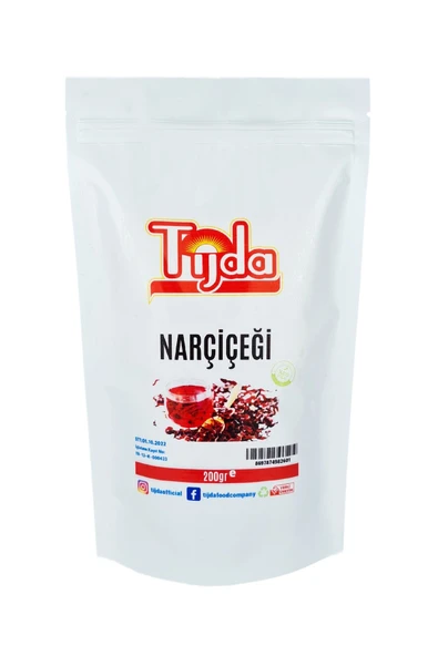 TİJDA Hibiskus Nar Çiçeği Ekşi Çay 200 Gr ürün görseli 1