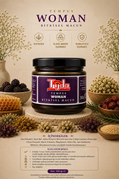 TİJDA Tijda Tempus Bitkisel Macun 350 Gr. - Resim 4