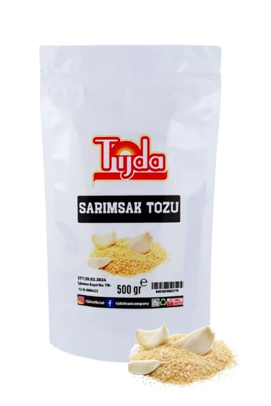 TİJDA Sarımsak Tozu 500 Gr ürün görseli 1