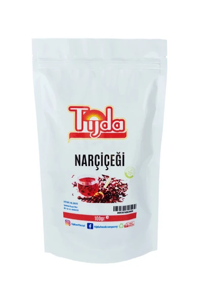 TİJDA Hibiskus Nar Çiçeği Ekşi Çay 100 Gr ürün görseli 1