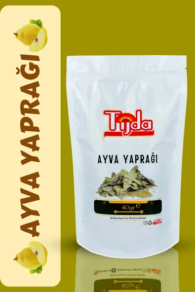TİJDA Ayva Yaprağı 40 gr (CYDONİA OBLONGA) ürün görseli 1