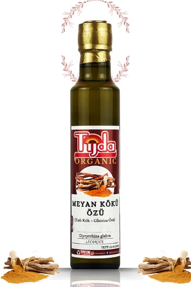 TİJDA Meyan Kökü Özü 250 ml Glycyrrhiza glabra ürün görseli 1