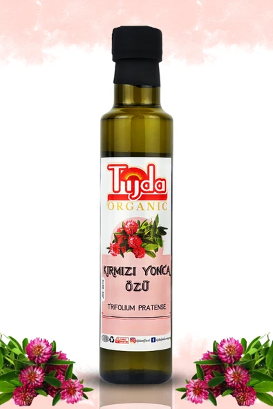 TİJDA KIRMIZI YONCA ÖZÜ (Trifolium pratense) 250 ML ürün görseli 1