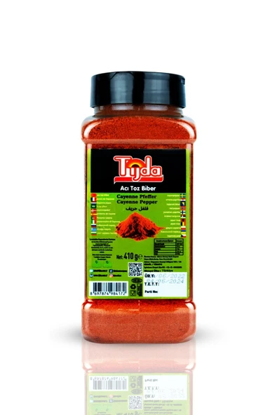TİJDA Acı Toz Biber 410 gr ürün görseli 1