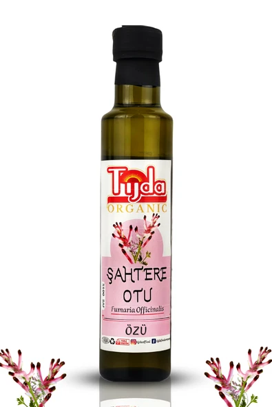 TİJDA Şahtere Otu Saf Bitki Özü (Fumaria Officinalis) 250 ml ürün görseli 1