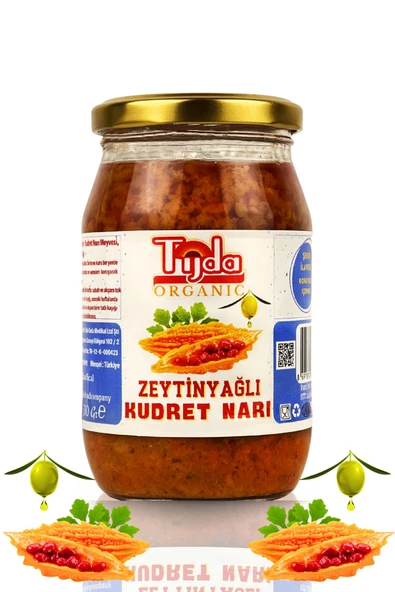 TİJDA Zeytinyağlı Kudret Narı 310 gr Zeytin Yağlı ürün görseli 1