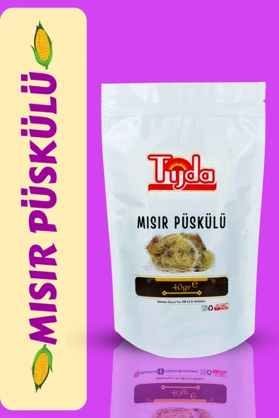 TİJDA Mısır Püskülü 40 Gr (Zea mays) ürün görseli 1