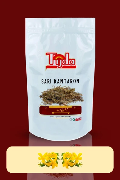 TİJDA Sarı Kantaron 40 gr (HYPERİCUM PERFORATUM) - Resim 3