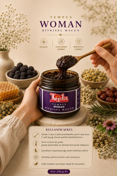 TİJDA Tempus Bitkisel Macun 240 Gr. - Resim 2