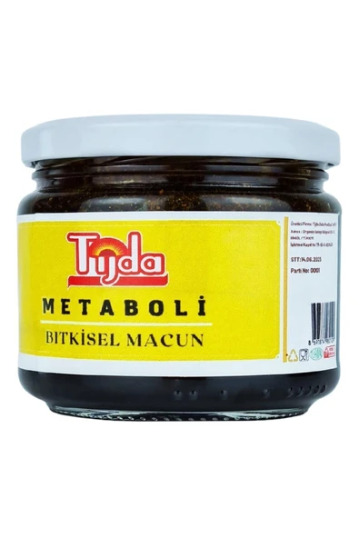 TİJDA Metaboli Için Bitkisel Macun 320 Gr. - Resim 3