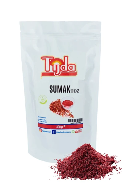 TİJDA Sumak Toz 300 Gr. ürün görseli 1