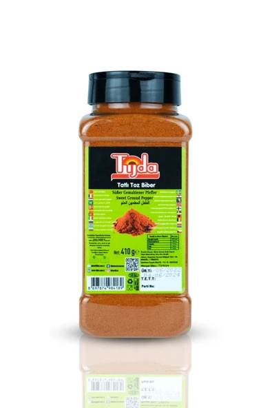 TİJDA Tatlı Toz Biber 410 Gr ürün görseli 1