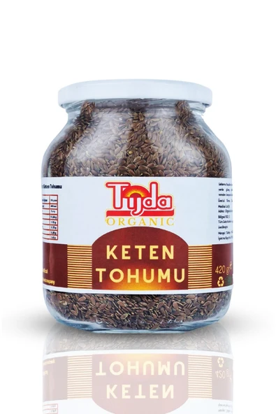 TİJDA Keten Tohumu Doğal 420 gr ürün görseli 1