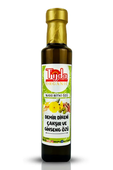 TİJDA Demir Dikeni, Çakşır ve Ginseng Özü 250 ml ürün görseli 1
