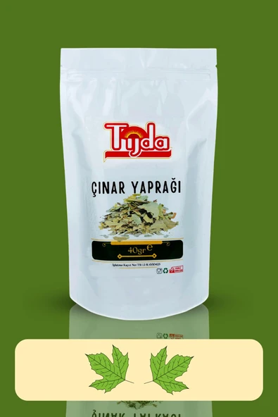TİJDA Çınar Yaprağı 40 Gr (Platanus) - Resim 2
