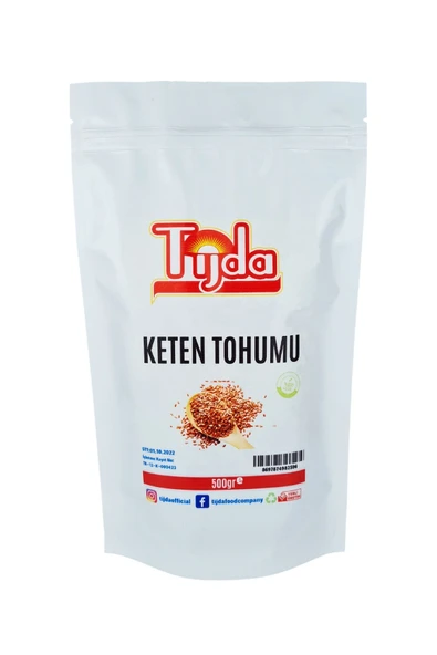 TİJDA Keten Tohumu Doğal 500 Gr ürün görseli 1