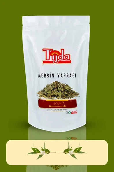 TİJDA Mersin Yaprağı 40 Gr (Myrtus) - Resim 2