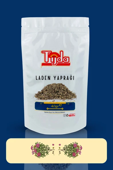 TİJDA Laden Yaprağı 40 Gr (Cistaceae) - Resim 2