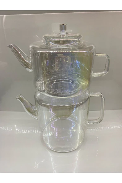 Borosilikat Çaydanlık 1000 ML-1600 ML Isıya Dayanıklı ürün görseli 1