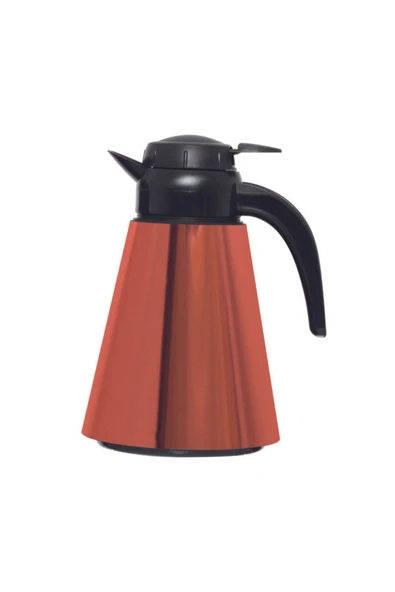161704-001 Bakır Desenli Konik Cam Termos 1,2 Litre ürün görseli 1