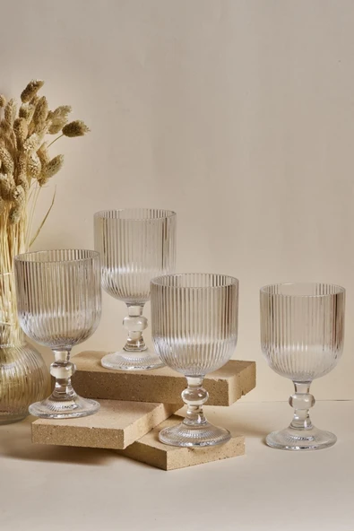 Cam Imola 4'lü Geniş Kadeh Takımı 375 ml 4 Parça Beyaz Şarap Kadehi 250 - 499 ml ürün görseli 1