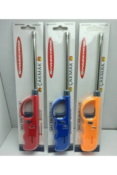 Dny (3 Adet ) Spark Ocak Çakmağı Uzun Mutfak Çakmak ürün görseli 1