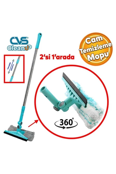 DN 4119 2in1 Mikrofiber Mop ve Silecek ürün görseli 1