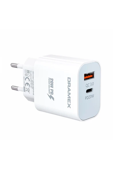 Dpq20b Quantum Usb Type-c Qc3.0 Pd 20w Hızlı Şarj Adaptörü ürün görseli 1