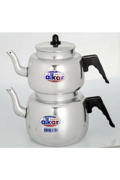 Alkar Alüminyum Tombik Çaydanlık Takımı No:5 ürün görseli 1
