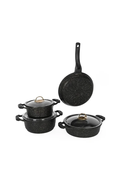 Hanımeli Döküm 7 Parça Set - Resim 2