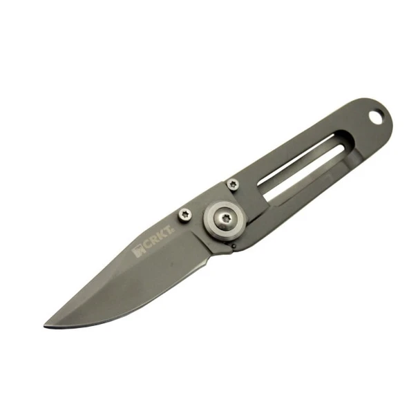 Crkt Mini Titanyum Düz Çakı Marka:CRKT Ürün Kodu: 5500TD 14,5 CM ürün görseli 1