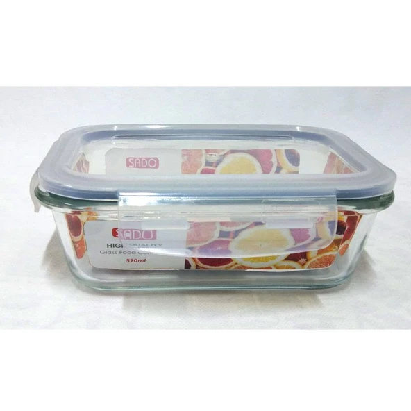 SADO KTW1388-2 Orta Boy Vakumlu Saklama Kabı - 590 ml ürün görseli 1