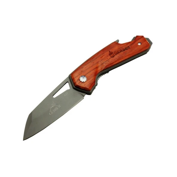 Gerber Ahşap Tanto Çakı Marka:Gerber Knives Ürün Kodu: X27 19 CM ürün görseli 1